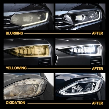 Car Headlight Restoration Kit - Easy & Effective Solution