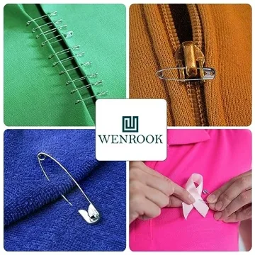 Versatile Wenrook 300 Pack Safety Pins Assorted Sizes
