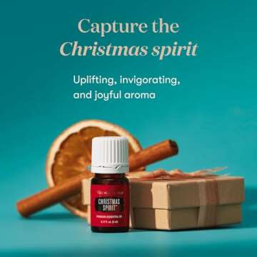 Young Living - Christmas Spirit 5 ml | Festive Essential Oil Blend for Diffusers | Aromatherapy for ...