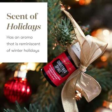 Young Living - Christmas Spirit 5 ml | Festive Essential Oil Blend for Diffusers | Aromatherapy for Holiday Cheer, Winter Memories, & Natural Air Freshening