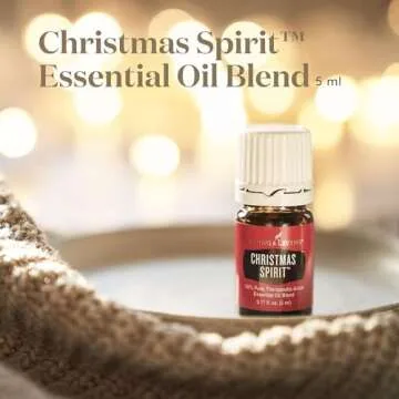 Young Living - Christmas Spirit 5 ml | Festive Essential Oil Blend for Diffusers | Aromatherapy for Holiday Cheer, Winter Memories, & Natural Air Freshening
