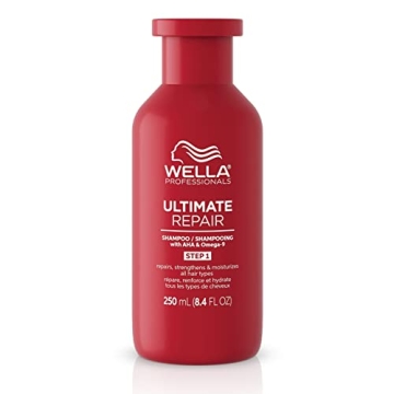 Wella Professionals ULTIMATE REPAIR Shampoo - Lightweight Cream for Healthy Hair - 8.4 Fl Oz