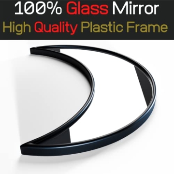 Black Magic Witch Moon Mirror Set for Home Elegance