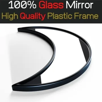 Black Magic Witch Moon Mirror Set for Home Elegance