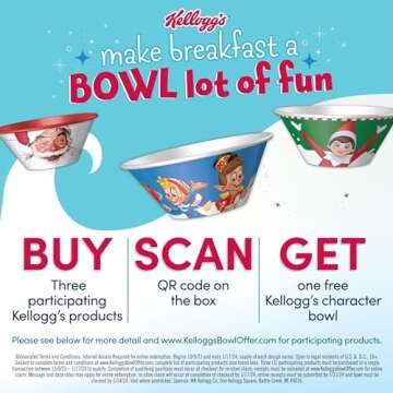 Kellogg's Frosted Mini-Wheats Cold Breakfast Cereal, High-Fiber, Whole Grain, Original, 18oz Box (1 ...