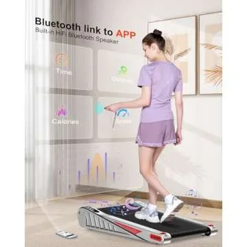 Compact Walking Pad Treadmill for Home & Office Use