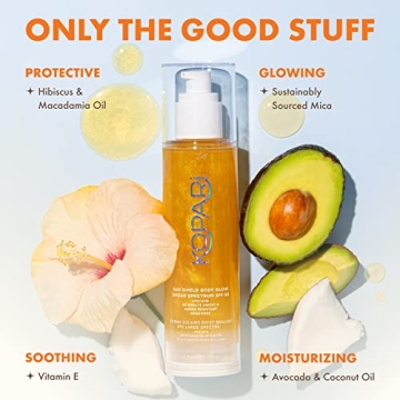Kopari Sun Shield Body Glow SPF 50 Radiant Skin