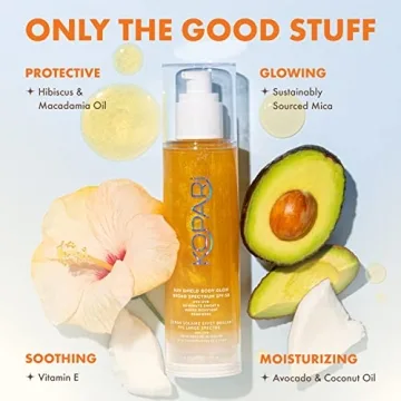 Kopari Sun Shield Body Glow SPF 50 Radiant Skin