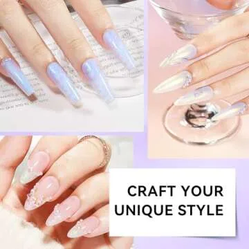MIZHSE Pearl Gel Nail Polish Set for Stunning Nail Art