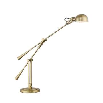 Z-Lite 741TL-HBR Grammercy Park Table Lamp, 1-Light 100 Watts, Heritage Brass