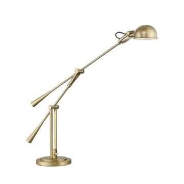 Z-Lite 741TL-HBR Grammercy Park Table Lamp, 1-Light 100 Watts, Heritage Brass