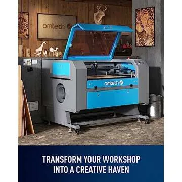 OMTech 100W CO2 Laser Engraver for Creative Projects