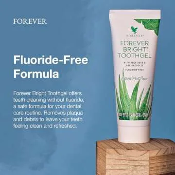 Forever Living Bright Toothgel - Fluoride-Free Mint Flavor