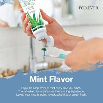 Forever Living Bright Toothgel - Fluoride-Free Mint Flavor