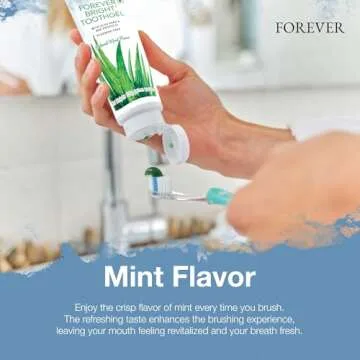 Forever Living Bright Toothgel - Fluoride-Free Mint Flavor