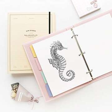 A5 Filler Paper, 3 Hole Planner Refills, Organizer, Binders, Total 100 Sheets/200 Pages, 100gsm, Blank, White Paper, 5.8 x 8.2 Inch, 3 Hole Filler Paper, Mini Binder Refills, Fit 3 Hole Binder Only