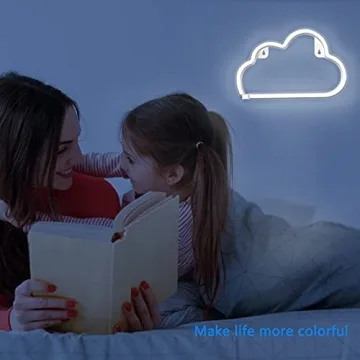 Cloud Neon Light - USB or Battery Powered Wall Decor