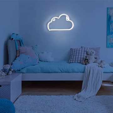 Cloud Neon Light - USB or Battery Powered Wall Decor
