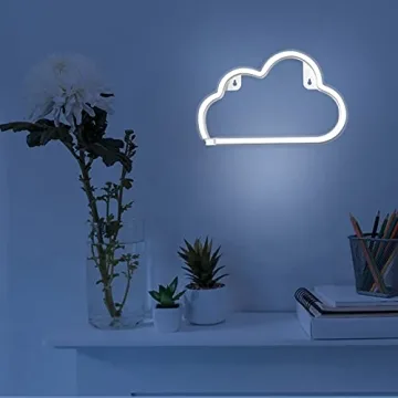 Cloud Neon Light - USB or Battery Powered Wall Decor