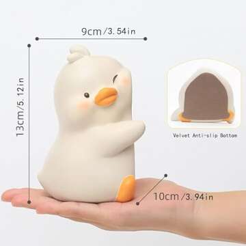 Cute Hug Ducks Decorative Bookends for Cozy Spaces