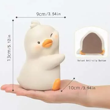 Cute Hug Ducks Decorative Bookends for Cozy Spaces