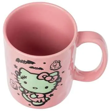 Hello Kitty Halloween Frankenstein Ceramic Mug - 17 Oz
