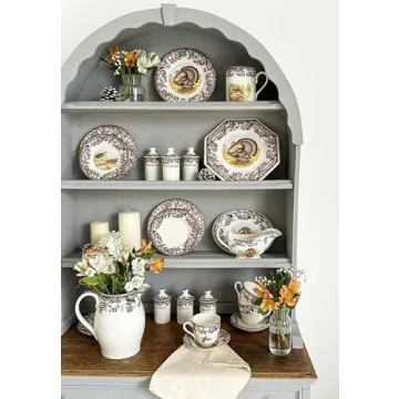 Spode Woodland Salad Plate - 8" Turkey Design for Holidays