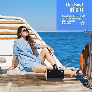 Ticacos Travel Sunglasses Organizer, Sunglasses Travel Case for Multiple Pairs, Multiple Glasses Tra...