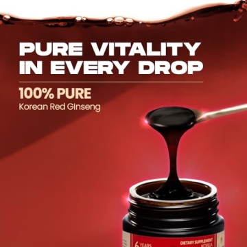 Korean Red Ginseng Extract 240g - Energy and Immune Support