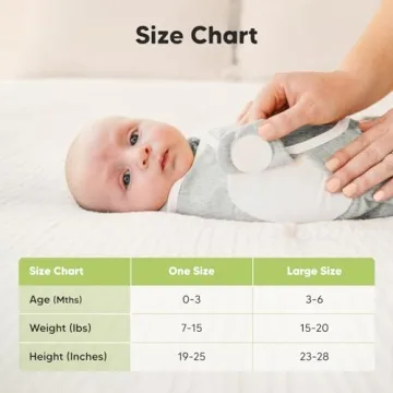 KeaBabies Zippy Baby Swaddle - Comfort & Convenience in 3-Pack