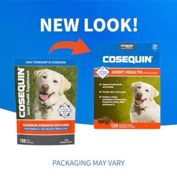 Cosequin Joint Health Supplement for Dogs 120 Soft Chews