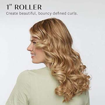 T3 - Volumizing Hot Rollers LUXE (2 ct.) | Hair Curlers and Volumizers for All Hair Lengths | Pairs with T3 Volumizing Hot Rollers LUXE Set, Black