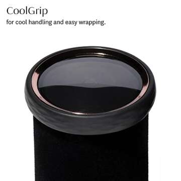 T3 - Volumizing Hot Rollers LUXE (2 ct.) | Hair Curlers and Volumizers for All Hair Lengths | Pairs with T3 Volumizing Hot Rollers LUXE Set, Black