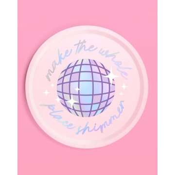 xo, Fetti Eras Party Paper Plates | 24pcs. 9" | Concert Party Tableware, Bachelorette Decorations, Birthday Dishware, Bridesmaid Supplies