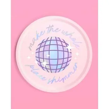 xo, Fetti Eras Party Paper Plates | 24pcs. 9" | Concert Party Tableware, Bachelorette Decorations, Birthday Dishware, Bridesmaid Supplies