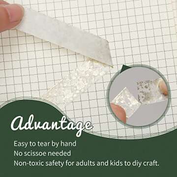 Gold Vintage Washi Tape Set - 12 Rolls for Creative Crafts