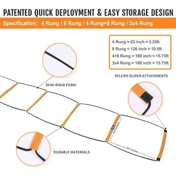 ALPHAWORX Agility Ladder – Ultimate Training Equipment for All Ages