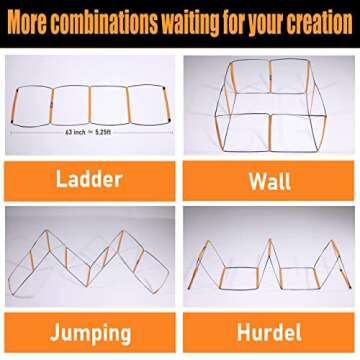 ALPHAWORX Agility Ladder – Set Up Fast, Train Smart