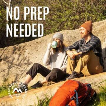 Mountain House Mint Chocolate Chip Ice Cream Sandwich | Freeze Dried Backpacking & Camping Food | 1 Serving