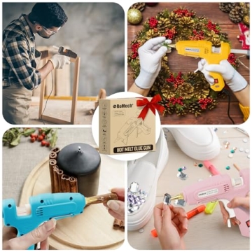 RoMech Hot Glue Gun 60/100W Dual Power with Glue Sticks