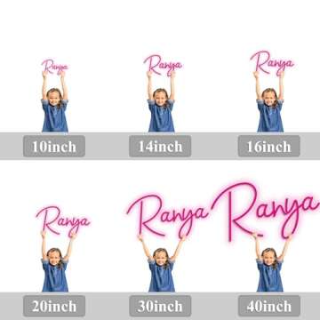 YGEQWK Custom Neon Signs, Neon Sign Customizable for Wall Decor,Personalized Large Neon Sign for Wedding Birthday Party Business Bar Salon Shop Logo Neon Name Signs