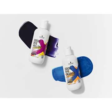 GOODBYE YELLOW Neutralizing Wash Shampoo – Color Balancing for Brassy and Yellow Tones – Cleansing Vegan Hair Care with Purple and Blue Pigments, 10.1oz