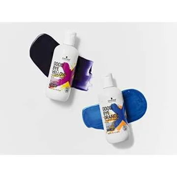 GOODBYE YELLOW Neutralizing Wash Shampoo – Color Balancing for Brassy and Yellow Tones – Cleansing Vegan Hair Care with Purple and Blue Pigments, 10.1oz