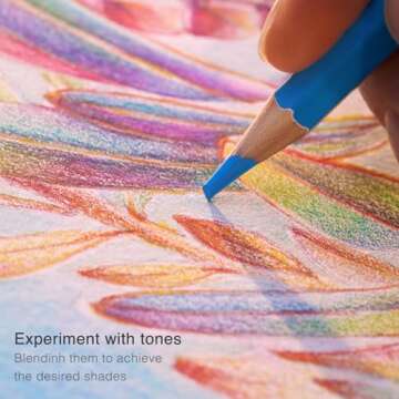 Artisto Premium Colored Pencils, Quality 3.8mm Soft Core Leads, Rich & Vibrant Colors, Blendable, Perfect for Beginner & Advanced Artists (72 Colors)