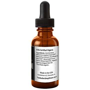Henry Cavendish Beard Oil - Organic & Fragrance Free
