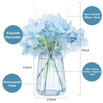 Homslover Reed Diffuser Set - Elegant Aromatherapy Gift for Home