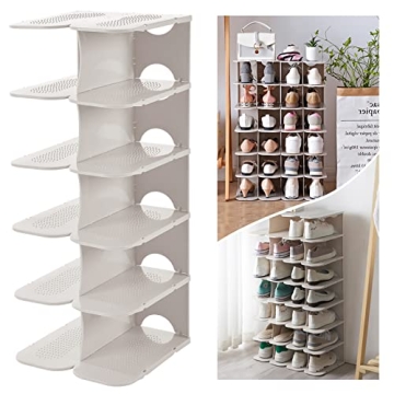 ACPOP 6-Tier Adjustable Shoe Rack for Efficient Storage