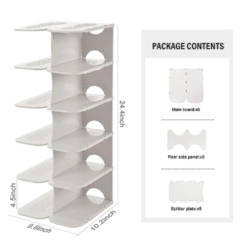 ACPOP 6-Tier Adjustable Shoe Rack for Efficient Storage