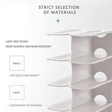ACPOP 6-Tier Adjustable Shoe Rack for Efficient Storage