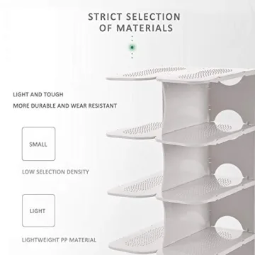 ACPOP 6-Tier Adjustable Shoe Rack for Efficient Storage